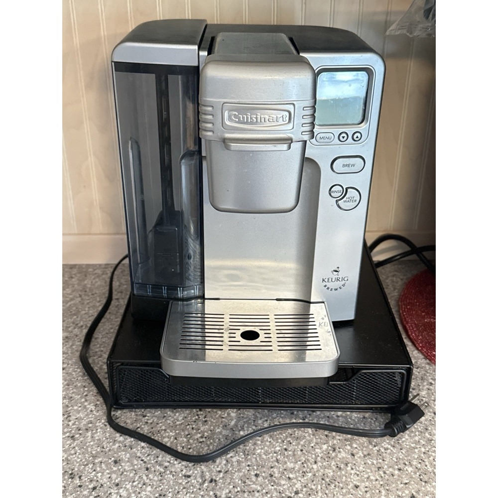 Cuisinart Single-Serve silver Brewing System (Model SS-700 bottom Cup Rack